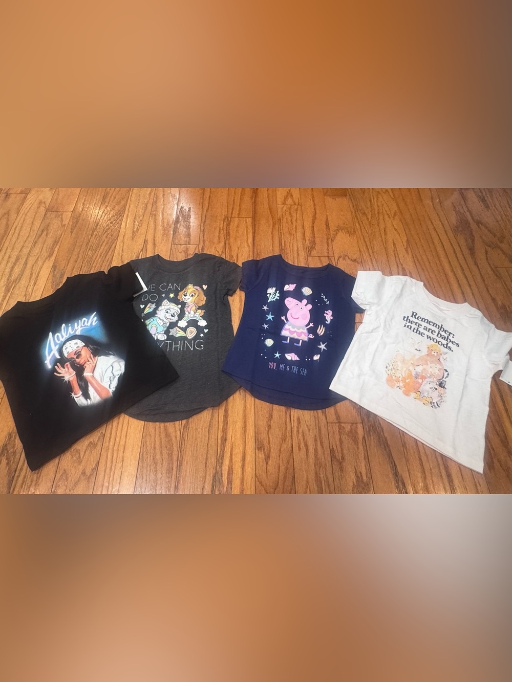 Bundle of 4 T shirts size 3 New